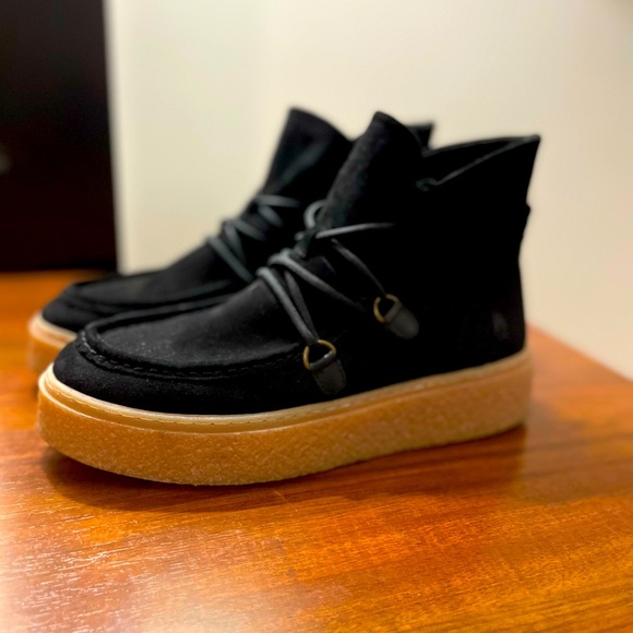 ✨HUSH PUPPIES ✨ Women Size 7.5 LEATHER Bridget Chukka boots GREAT CONDITION - Picture 1 of 5